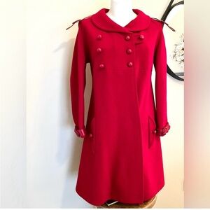 Vintage Iconic Milli Wool Button Jumper Jacket